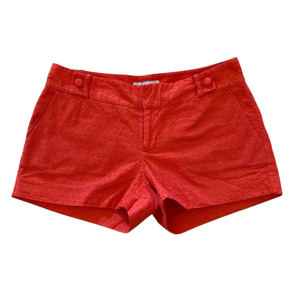 Banana Republic Orange Lined Shorts Size 4